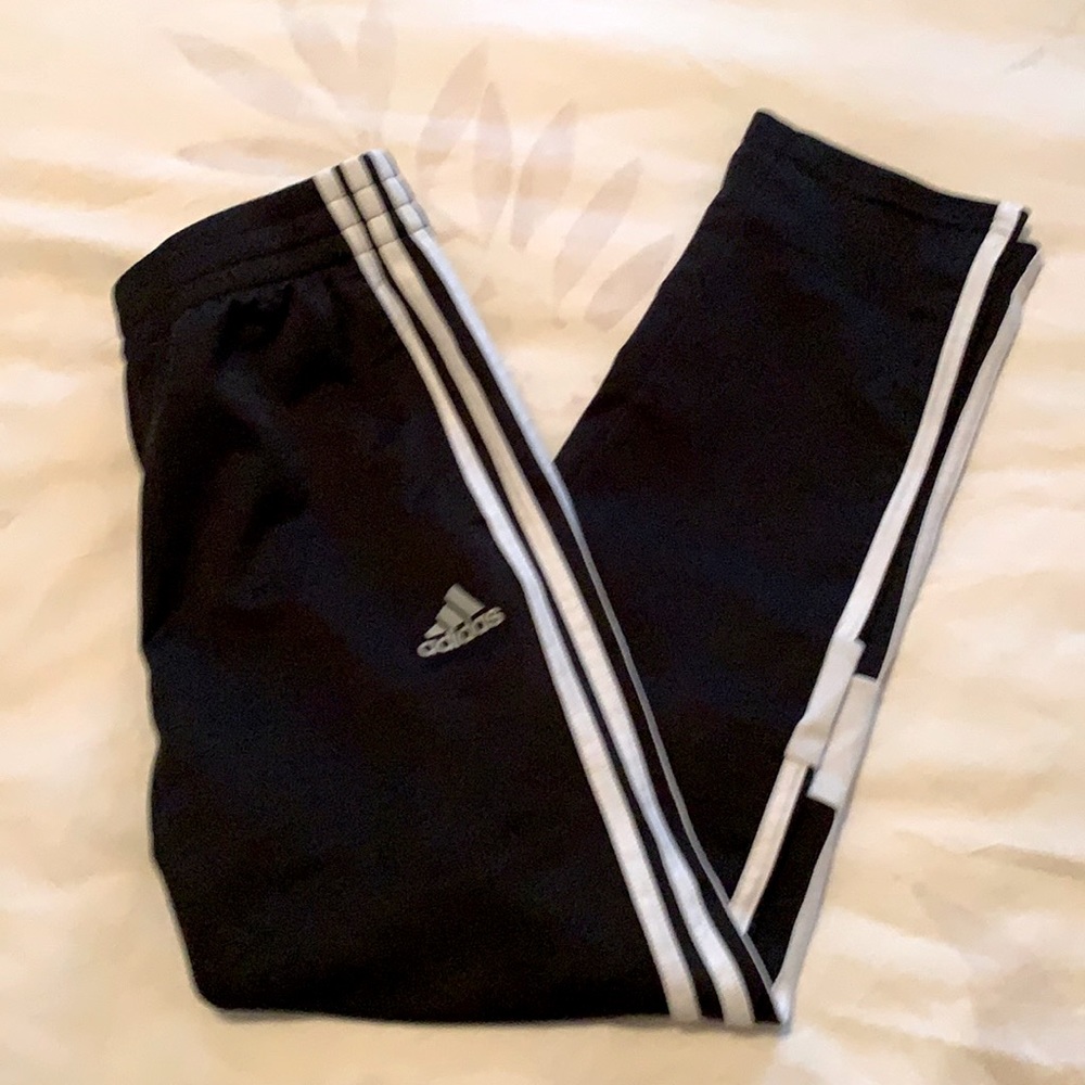 Adidas boys med track pants